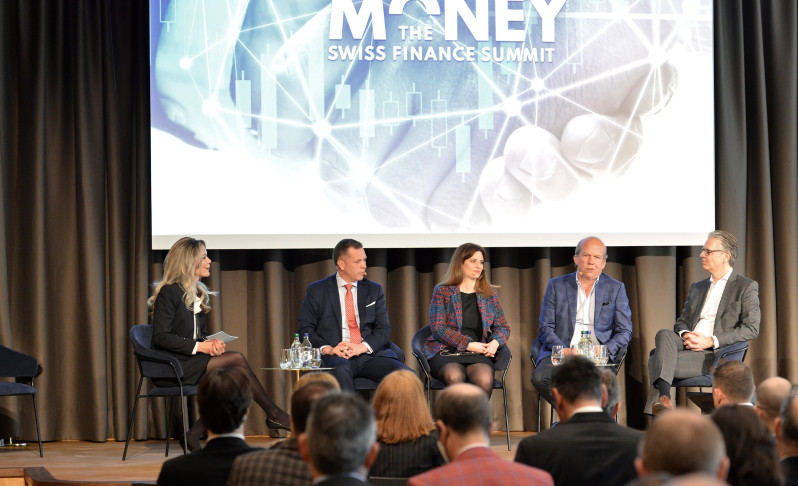 Laurent Schlaefli an der Money - The Swiss Finance Summit 2022