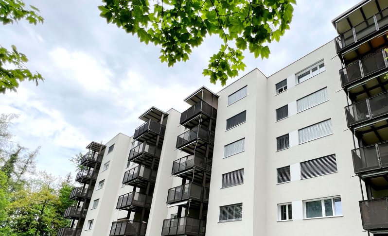 Publikation zur Nachhaltigkeit bei der Profond Anlagestiftung und den von Profond selbstverwalteten Immobilien.